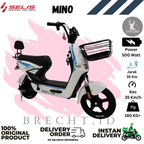 Jual Sepeda Listrik Selis Mino Watt E Bike Tosca Kota Tangerang