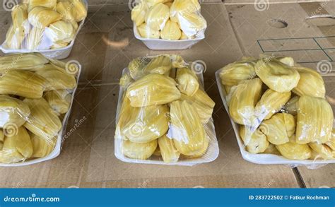 Peeled Jackfruit Or Buah Nangka Kupas Stock Photo Image Of Buah