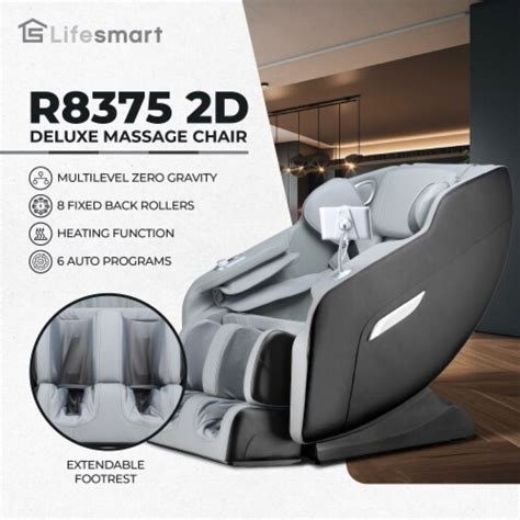 Lifesmart 2d Deluxe Full Body Massage Chair Multilevel Zero Gravity