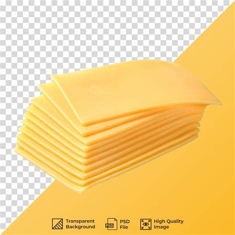 Premium Psd Cheese Slices