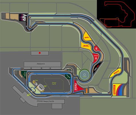 2nd Track Design I’ve Posted. Clockwise Road Course that ends in an “oval”, with a funky outside ...