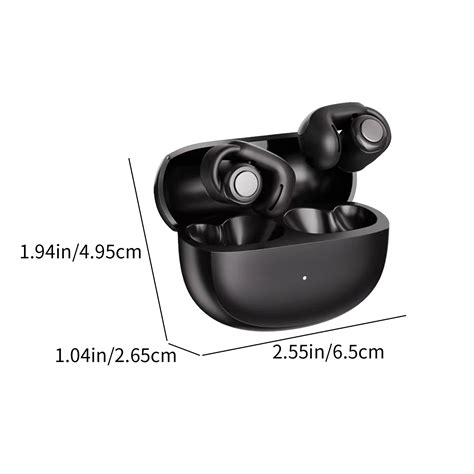 New Bluetooth Earbuds Noise Cancellingopen Ear Clip Bluetooth Headset Semi In Ear Compact