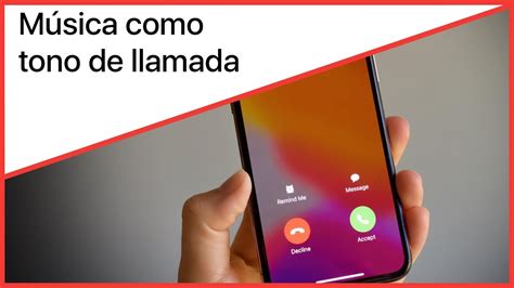 C Mo Usar Una Canci N Como Tono De Llamada En El Iphone Youtube