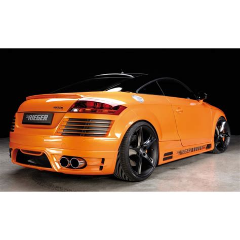 Bas De Caisse Gauche Noir Rieger Tuning Pour Audi Tt J