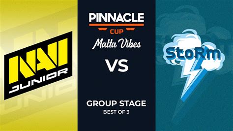 Storm Vs Navi Jr Group Stage Day Pinnacle Cup Malta Vibes