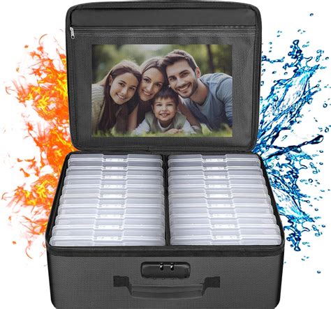 Engpow Photo Storage Box With Inner X Photo Case Clear