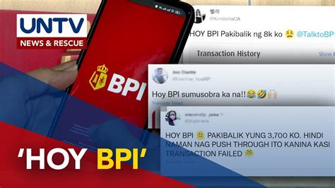 BPI Inulan Ng Reklamo Kaugnay Ng Unauthorized Debit Transactions Sa