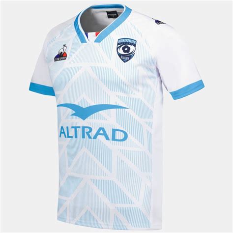 Maillot Rugby Montpellier Hérault MHR Extérieur 2023 2024 Le Coq