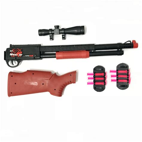 Nerf Rifle De Brinquedo Que Atira Dardo Silicone Infantil R 39 90 Em