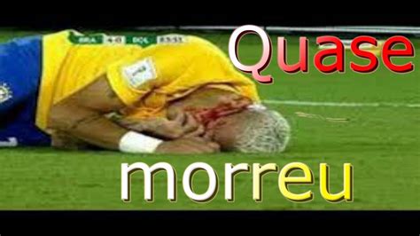 Neymar Se Machuca No Jogo Brasil Vs Bolivia YouTube