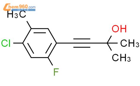 200190 82 5 3 Butyn 2 Ol 4 4 Chloro 2 Fluoro 5 Methylphenyl 2 Methyl