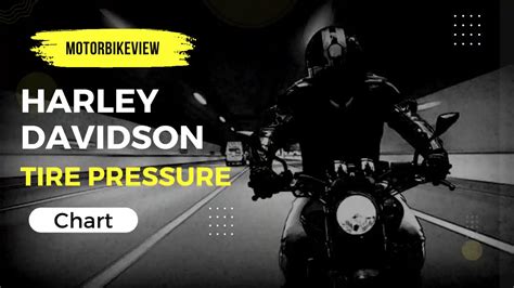 Harley Davidson Tire Pressure Chart Ultimate Guide