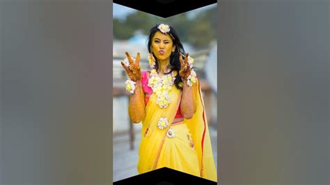 Bridal Haldi💛 Ceremony Outfits Viral ️marriage Vedio🧡 Youtube