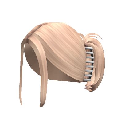 Clipped Summer Updo In Blonde Roblox