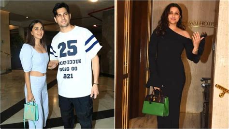 Kiara Advani Sidharth Malhotra And Parineeti Chopra Slay In Casuals As