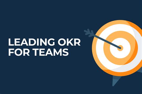 Leading OKR for Teams