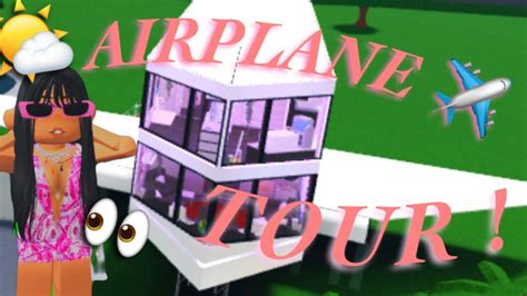 BLOXBURG AIRPLANE TOUR YouTube