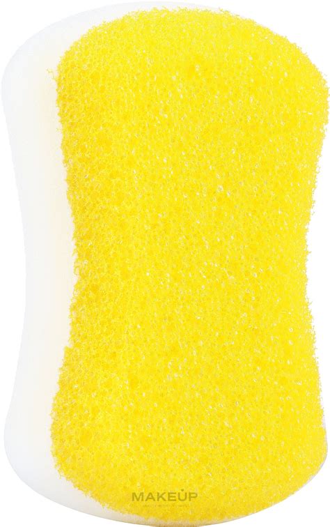 LULA Anti Cellulite Bath Sponge White And Yellow MAKEUP