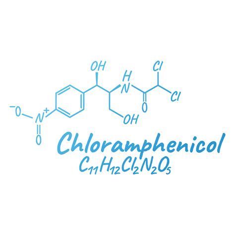 Cloranfenicol Antibi Tico Qu Mico F Rmula Y Composici N Concepto