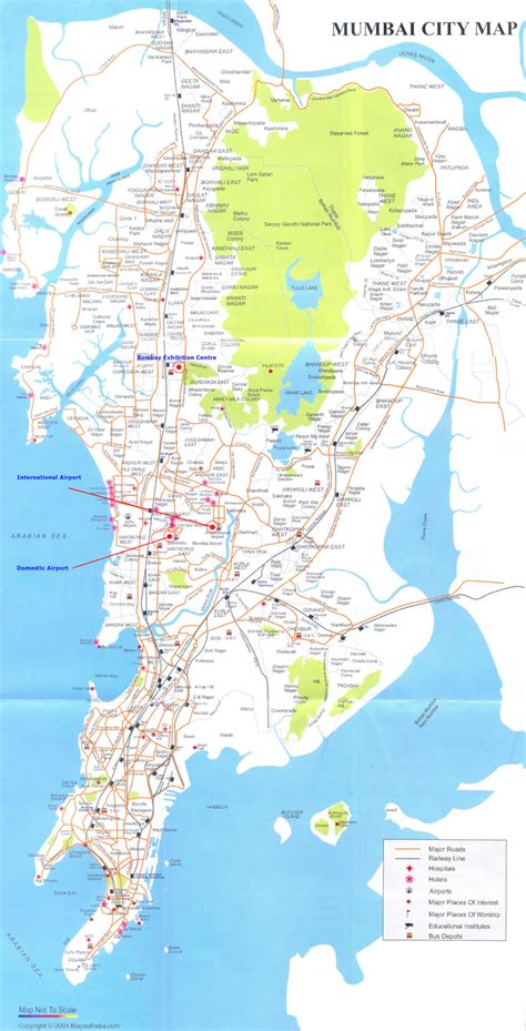 Mumbai Map India