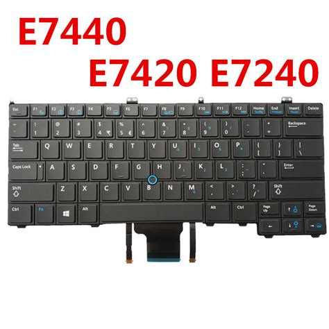 Orignal Laptop Backlit Keyboard For Dell Latitude E E E Us