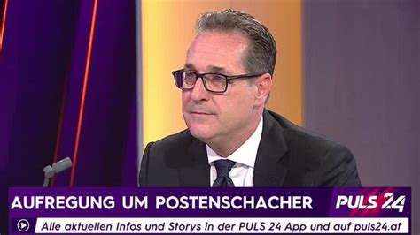 Aufregung Um Postenschacher Anklage Gegen Strache Und Stieglitz Puls