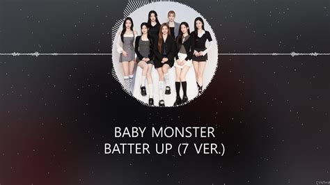 BABY MONSTER BATTER UP 7 VER HAN ROM ENG LYRICS YouTube