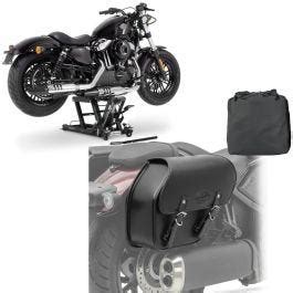 Set Elevateur Ciseaux Mid Lift L Kg Noir Constands Avec Moto