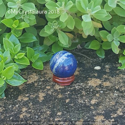 Lapis Lazuli Sphere - Buy Crystals Online - My CrystalAura