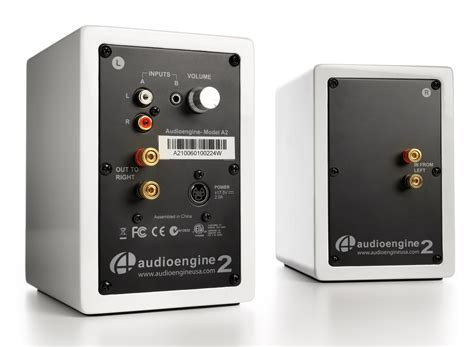 Audioengine A White Beyaz Desktop Speakers