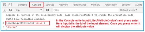 HTML Attribute VS DOM Property Dot Net Tutorials