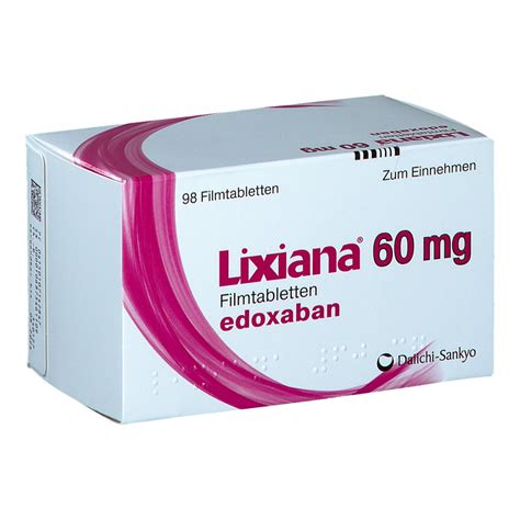 Lixiana 60 Mg Filmtabletten Online Kaufen Apotheke De