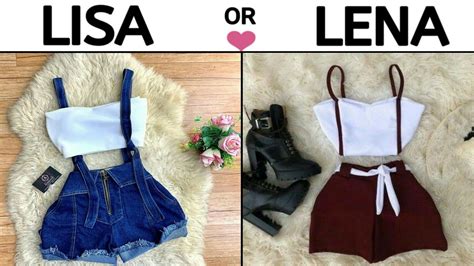 Lisa Or Lena [fashion Styles Clothes And Outfits Choices] Youtube