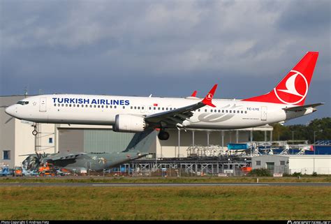 Tc Lye Turkish Airlines Boeing 737 9 Max Photo By Andreas Fietz Id 1495385