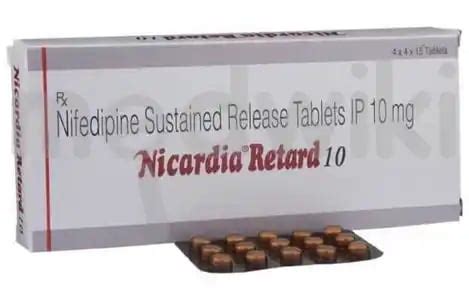 nicardia  side effects price  dosage information medwiki