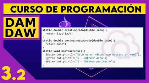 JAVA Declaración de métodos DAM DAW YouTube