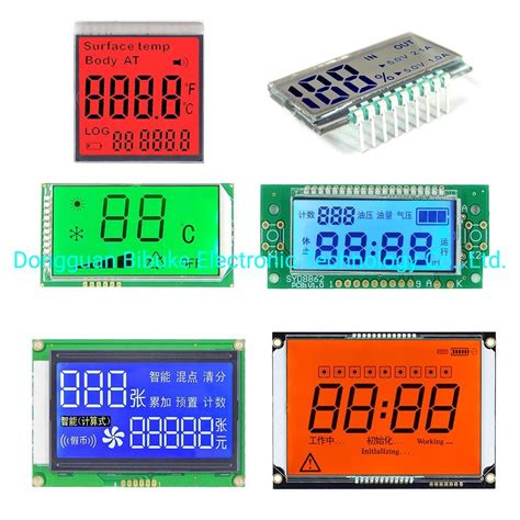 Customized Monochrome Htn Display Lcd Module For Electrochemical