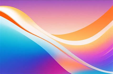 Premium AI Image | Modern waves gradient background great design for any purposes Abstract art ...