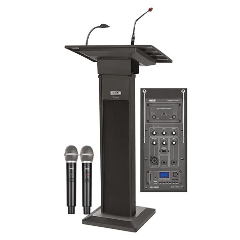 Ahuja Asl R Digital Podium Mic Stand Lectern System