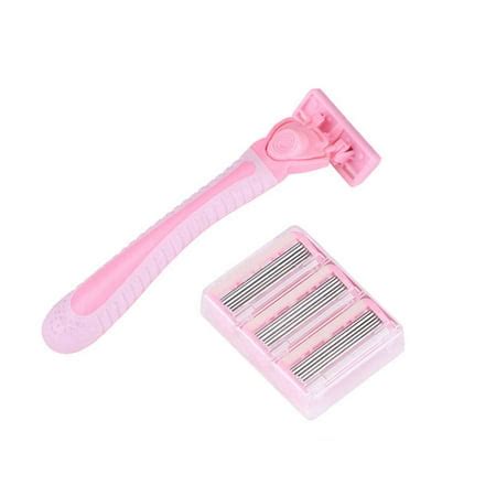 Maoww Women Disposable 6-Layers Straight Razor Sharpen Blades ...