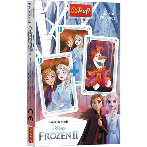 TREFL Karty do gry Gra Karciana Piotruś FROZEN II KRAINA LODU II 08483