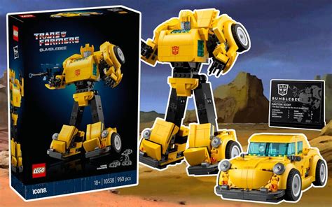 LEGO Icons 2024: Transformers Bumblebee revealed for July!