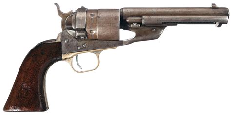 Us Colt Model 1860 Army Revolver With Richards Conversion Rock