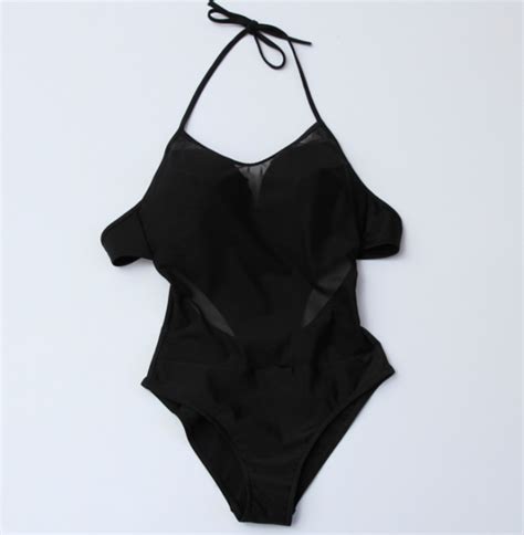 Sexy Fashion Gauze Handing Neck Vest Type Bikini On Luulla
