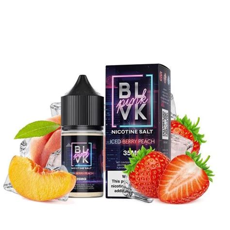 Buy Authentic Citrus Strawberry Ice Blvk Fusion Salt Ml In Uae