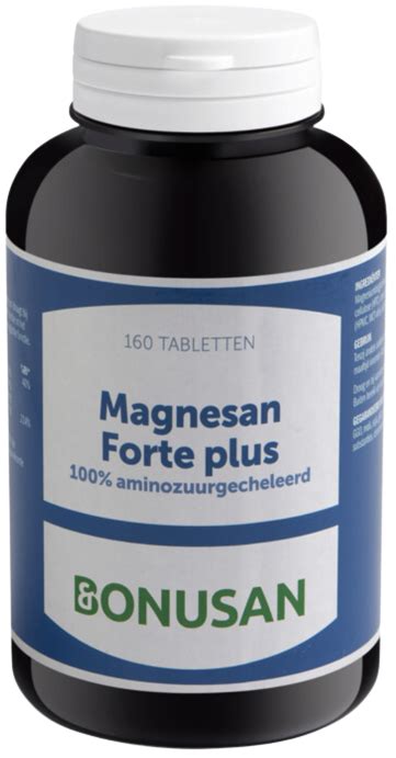 Bonusan Magnesan Forte Plus Tabletten Voordelig Online Kopen