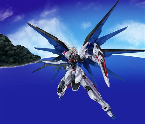 ZGMF X10A Freedom Gundam Mobile Suit Gundam SEED Image By