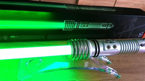 Kit Fisto Black Series Force Fx Lightsaber Youtube