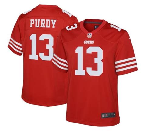 Youth Brock Purdy San Francisco 49ers Nike Red Game Jersey — Pro Image ...