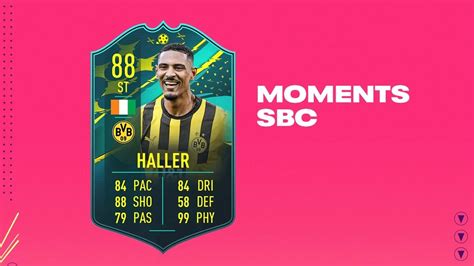 Fifa Sbc Sebastien Haller Moments La Carta Speciale Dellattaccante